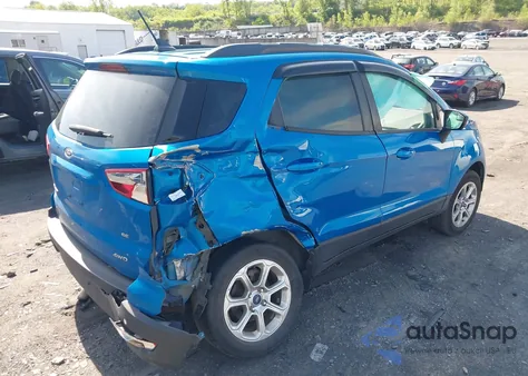 2018 Ford Ecosport Se из США, поврежденный, VIN MAJ6P1UL6JC197990